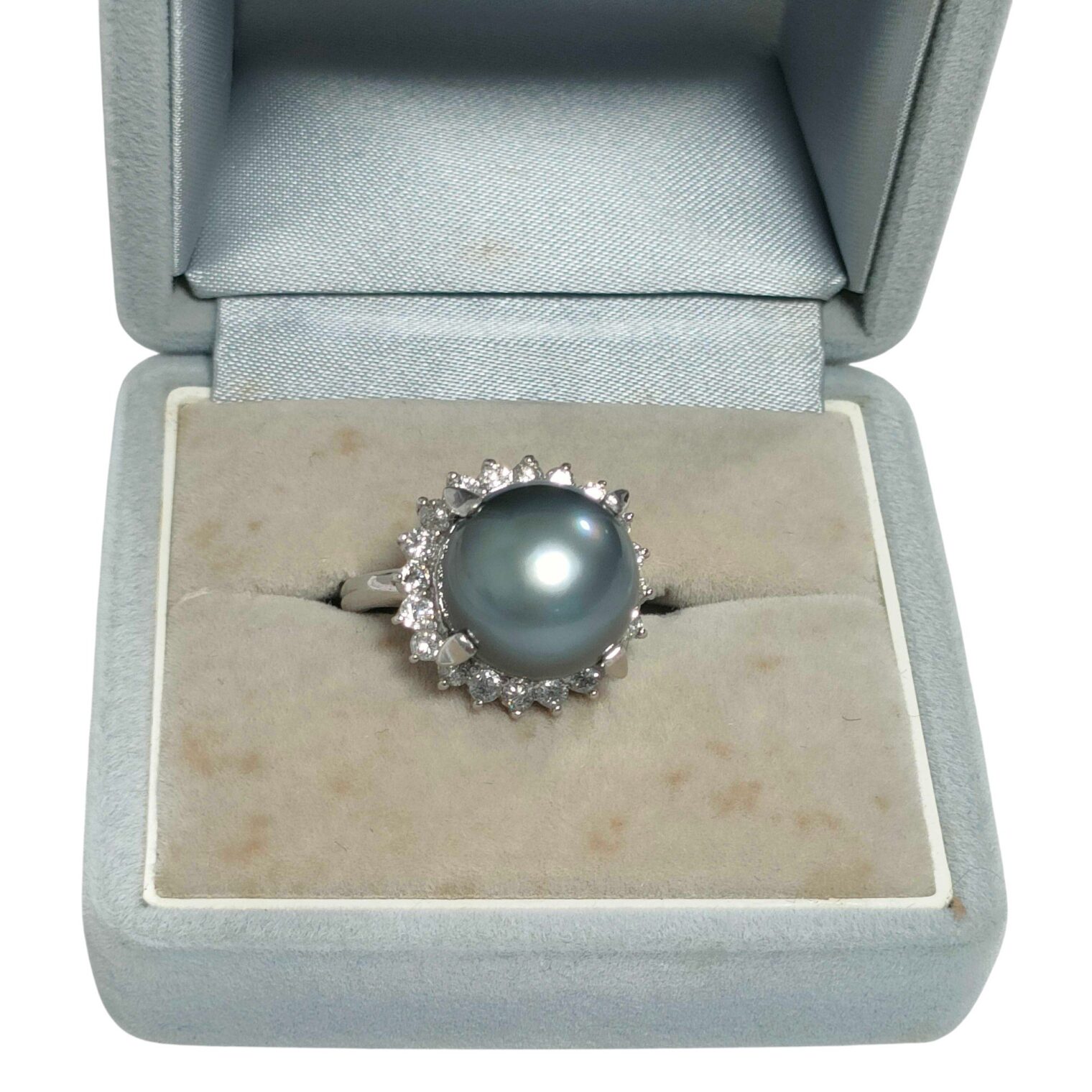 パール/真珠 指輪 Pt900 / プラチナ900 ダイヤ付買取実績 | 千葉県四街道市