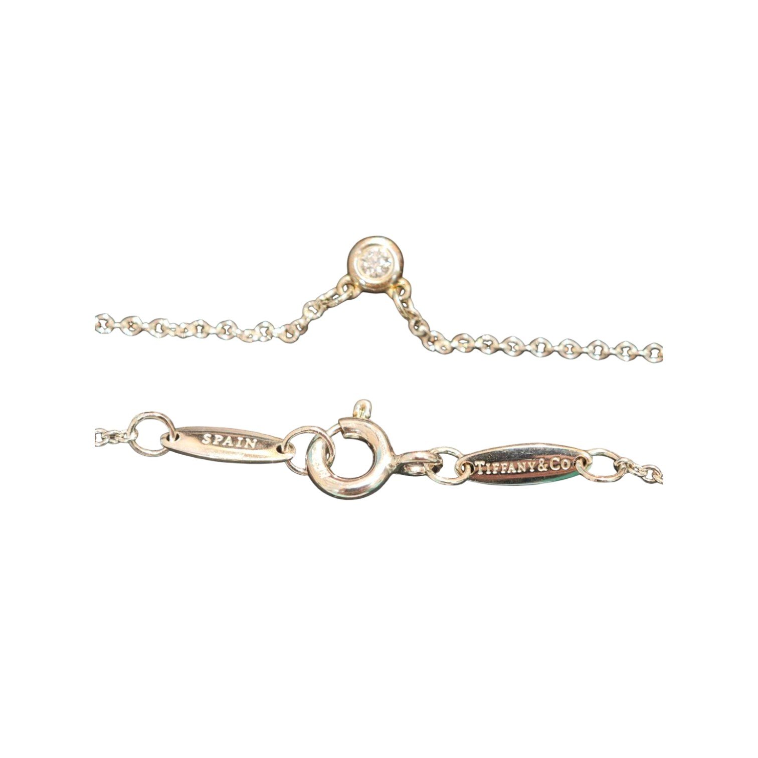 ティファニー ダイヤモンド バイザヤード シングル シルバー SV Ag925買取実績 | 神戸市中央区