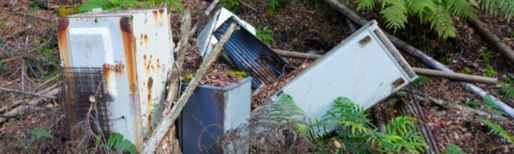 不法投棄される