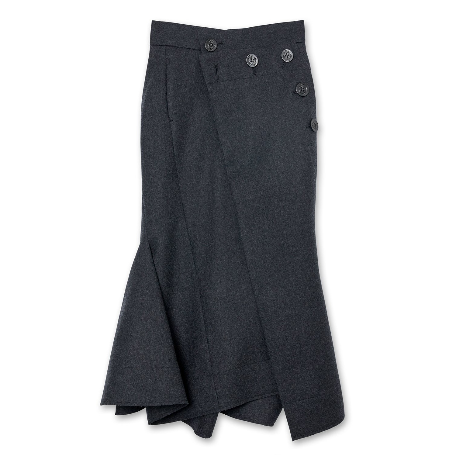 サカイWool Melton Skirt 25-08212