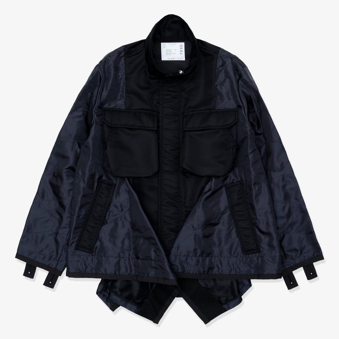 サカイNylon Twill Mix Coat 25-07990