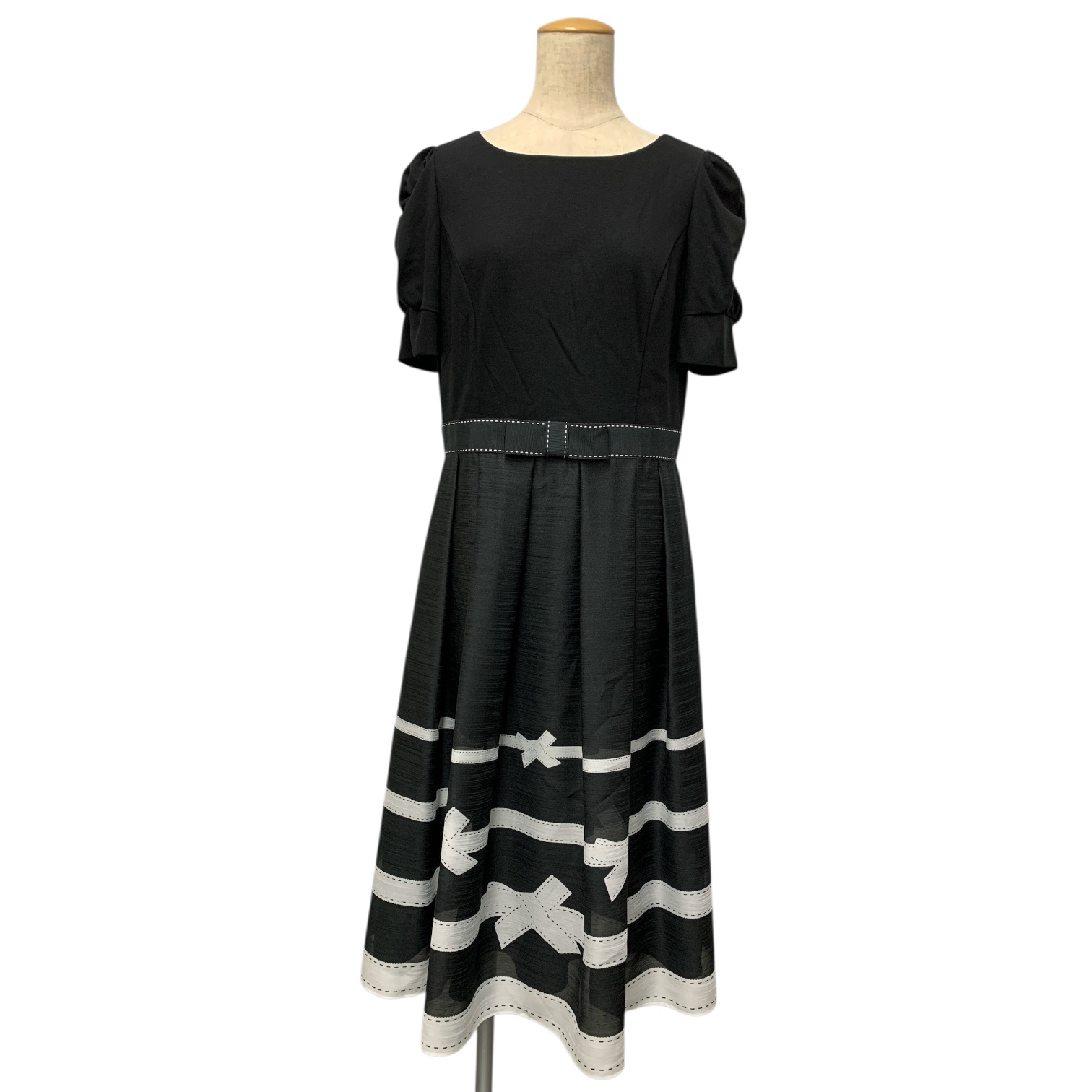 エムズグレイシー 511330 ボーダーリボンプリントワンピース買取実績 | 千葉市花見川区