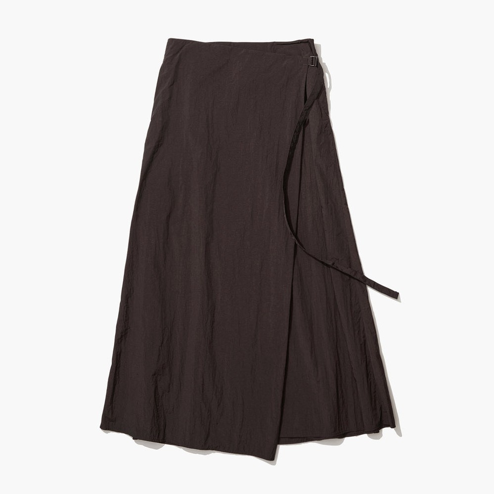 エイトンHAND DYED NYLON WRAPPED SKIRT SKAGGW0204