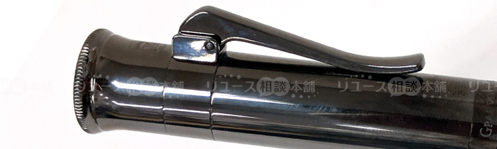 ファーバーカステル万年筆のレビューーキャップクリップ