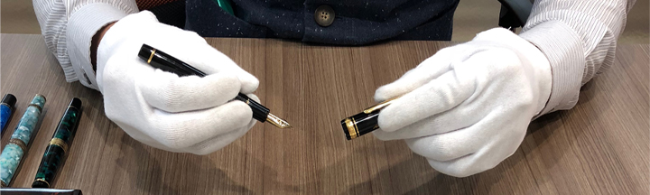 ペリカンスーベレーンの特徴-独自のピストン吸入機構