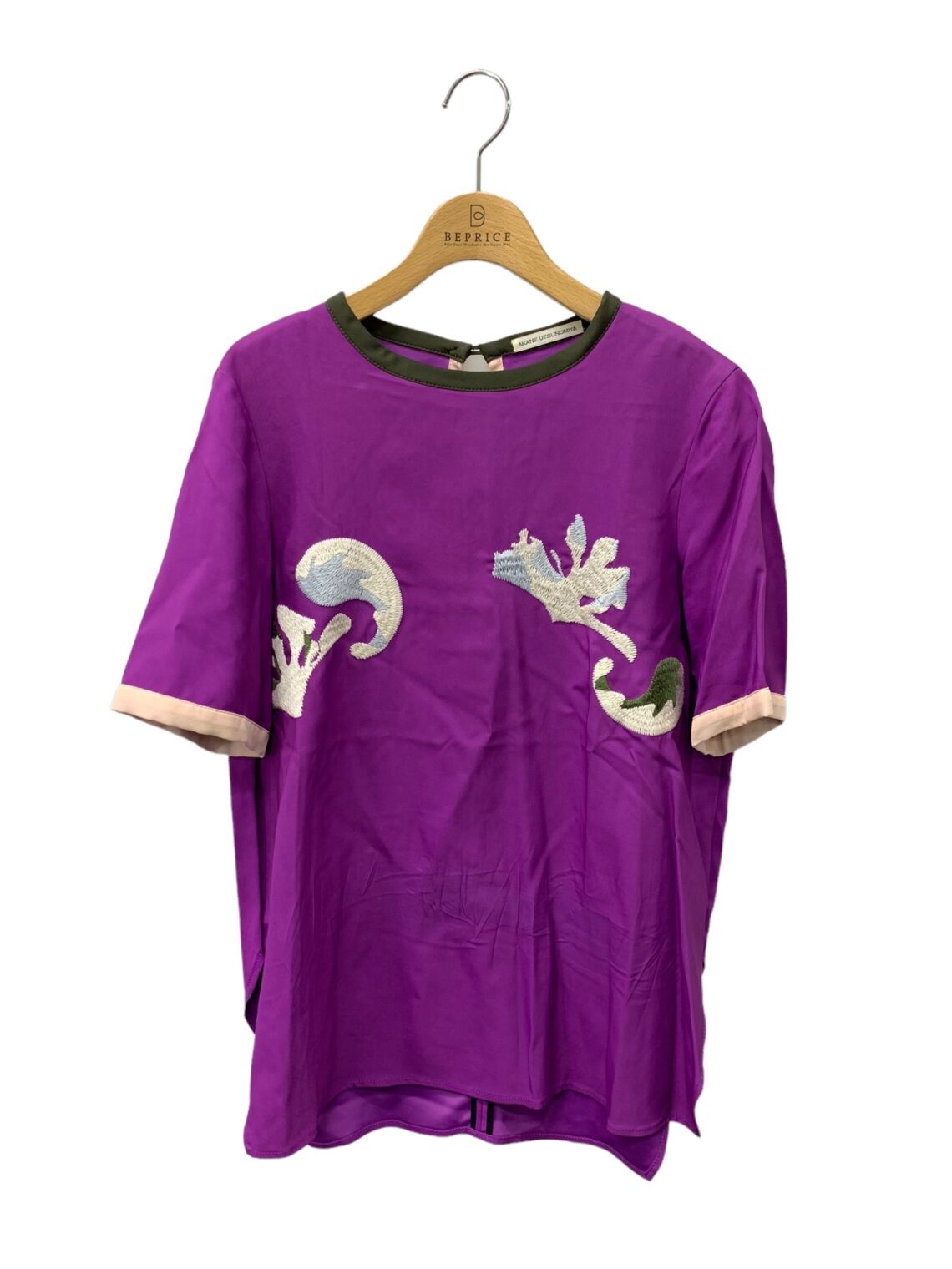 アカネウツノミヤ SAH-FT61-2010 プルオーバー 36 パープル 別府シルク 刺繍買取実績 | 東京都渋谷区