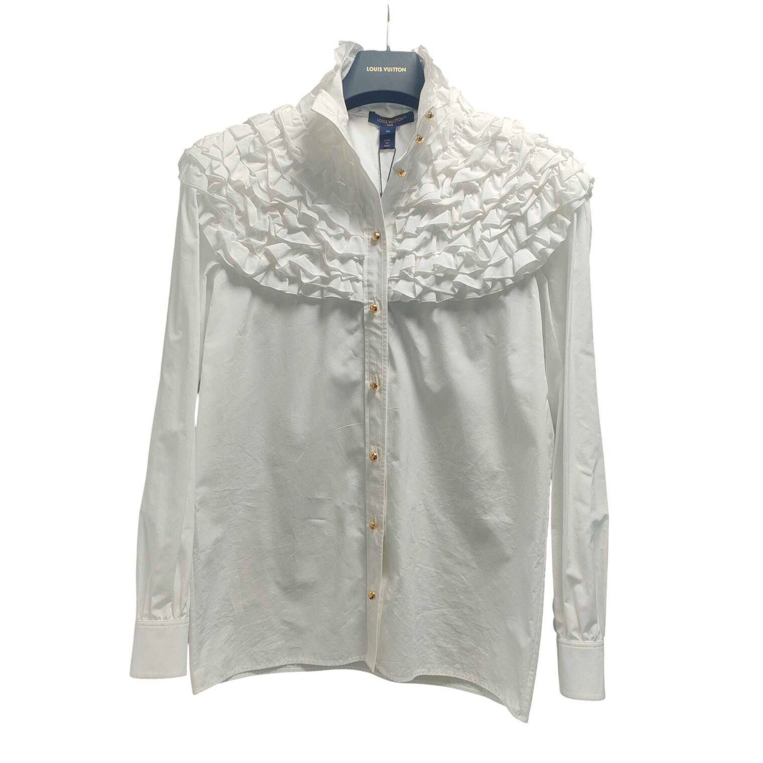 ルイヴィトン RW252WB ブラウス 36 ホワイト フリル買取実績 | 東京都板橋区