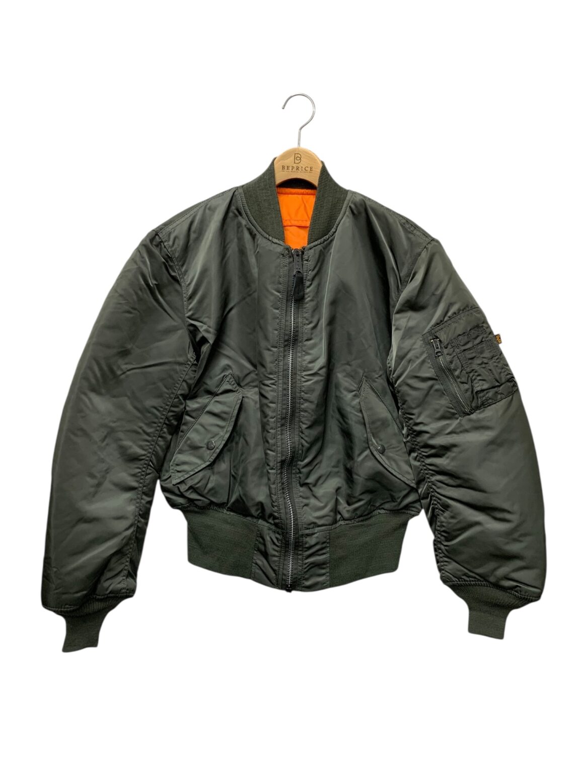 アヴィレックス ブルゾン カーキグリーン リバーシブル ロゴ刺繡買取実績 | 滋賀県甲賀市