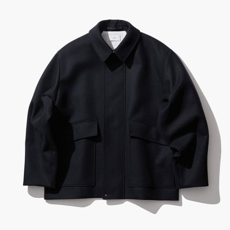 SUPER 160S DOUBLE SAXONY FIELD COAT