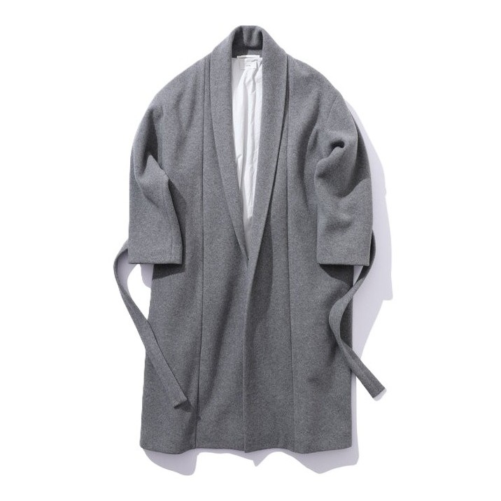 ROYAL CHUNKY FLEECE SHAWL COLLAR COAT