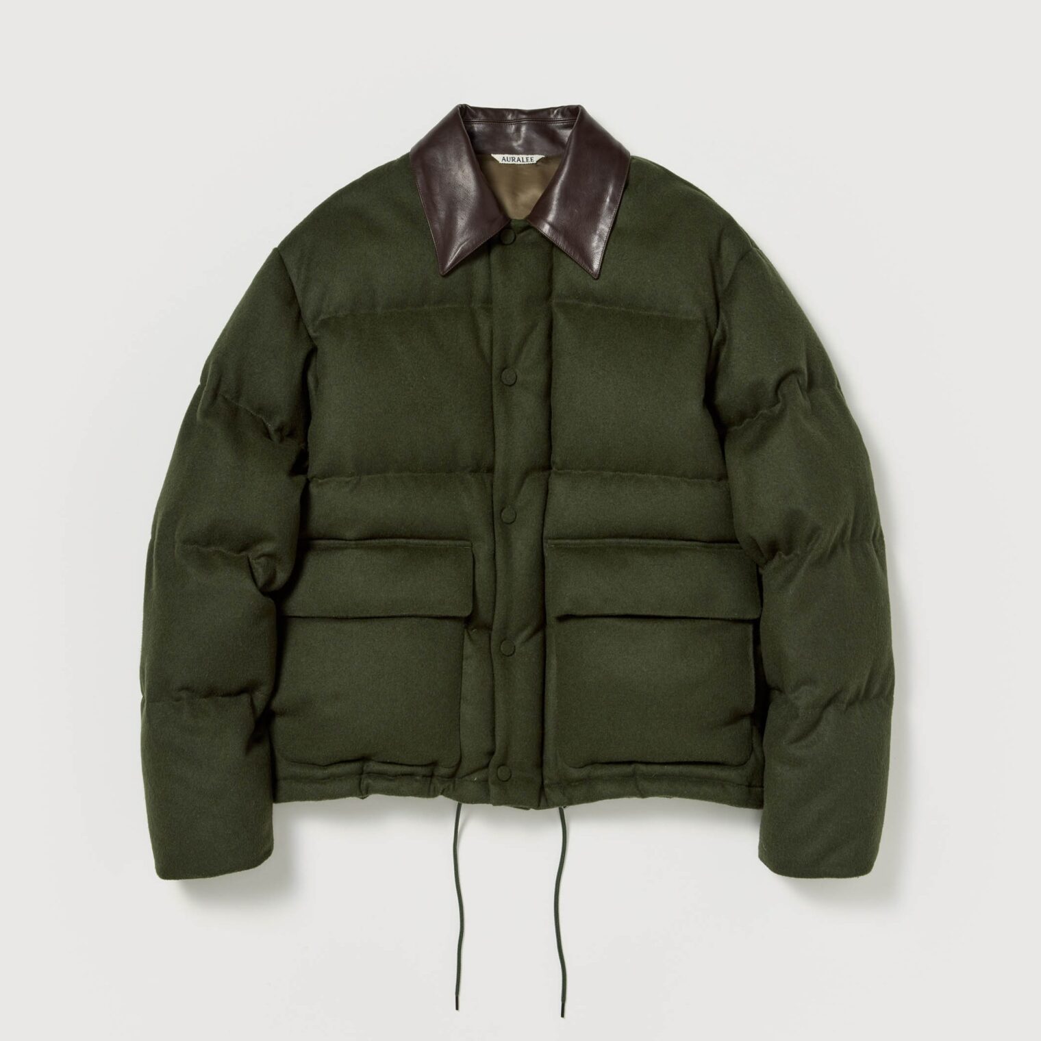 BABY CAMEL FLANNEL DOWN BLOUSON