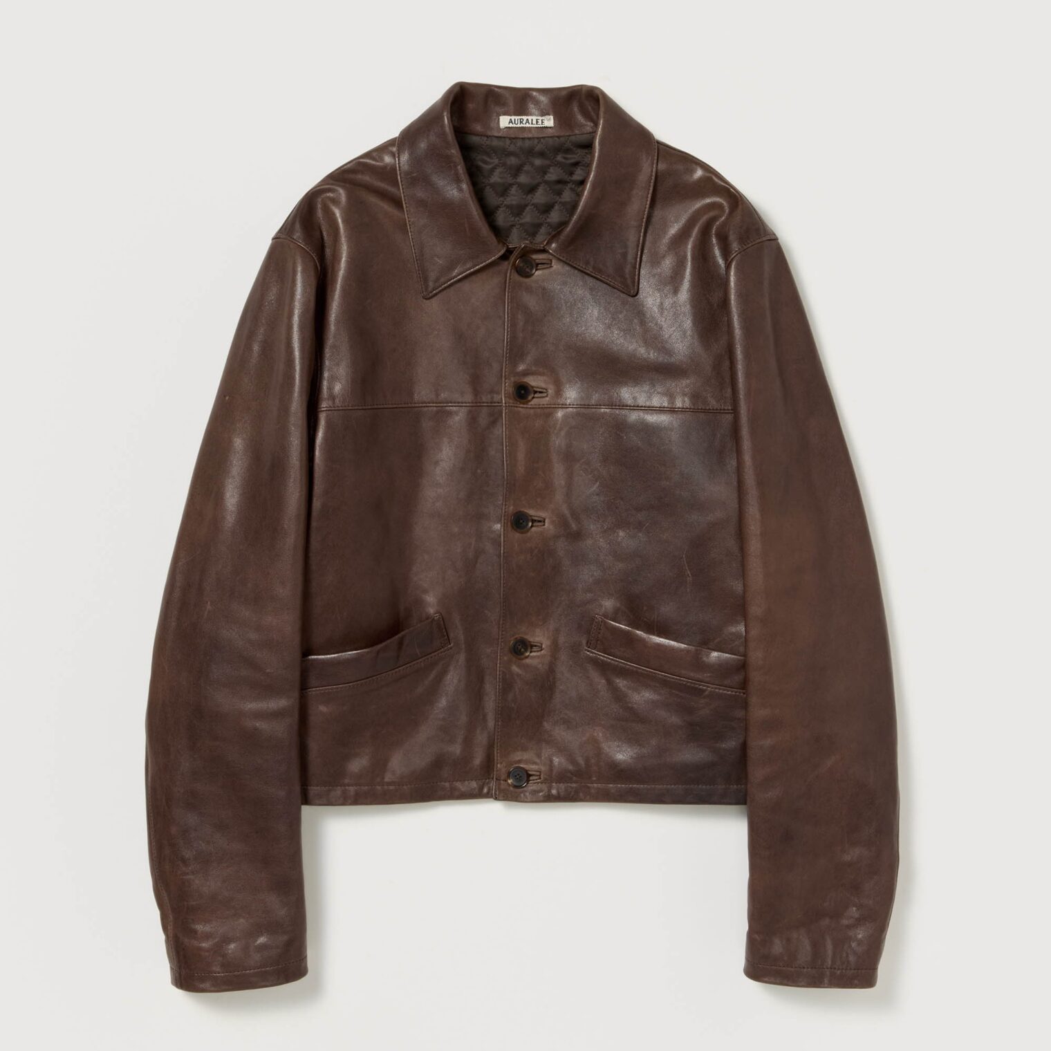 HEAVY LAMB LEATHER BLOUSON