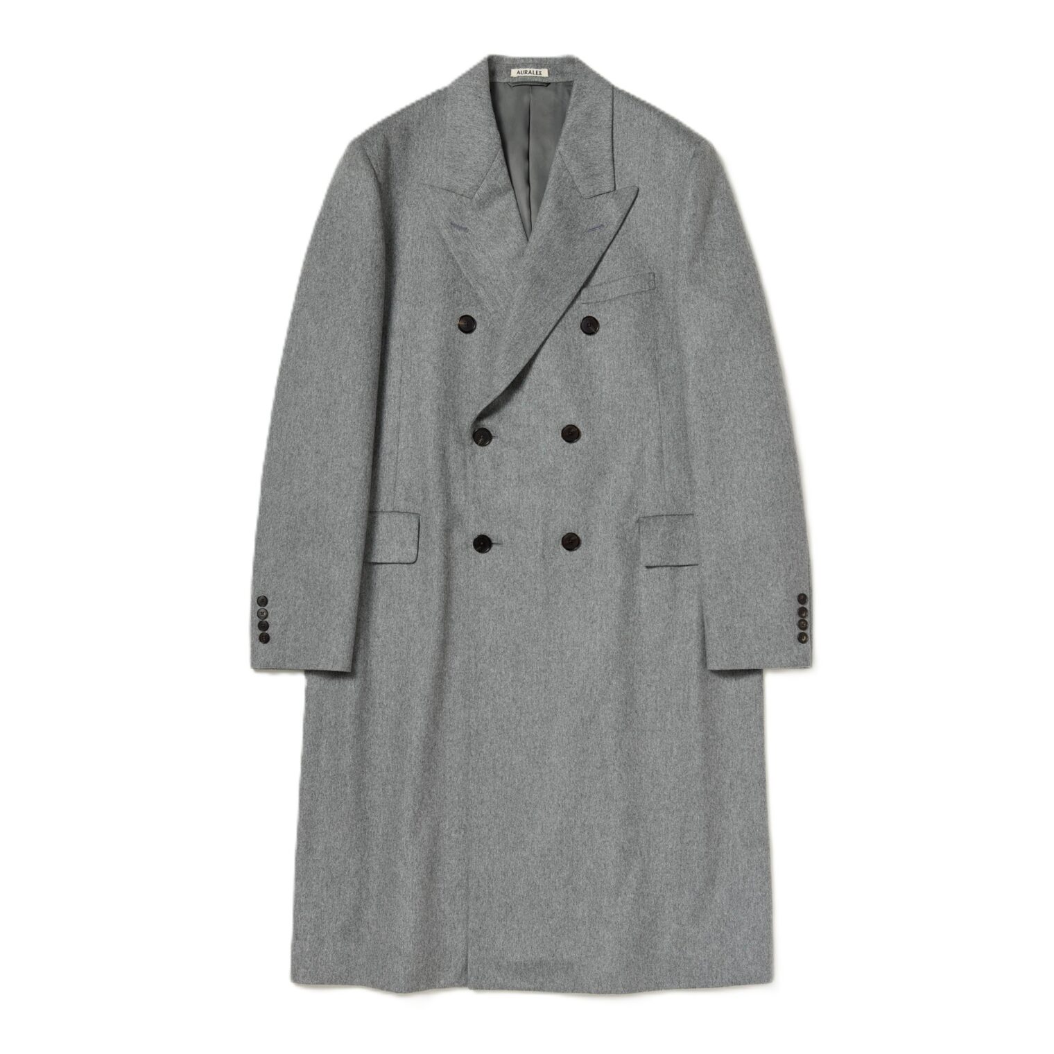 CASHMERE MOLESKIN COAT