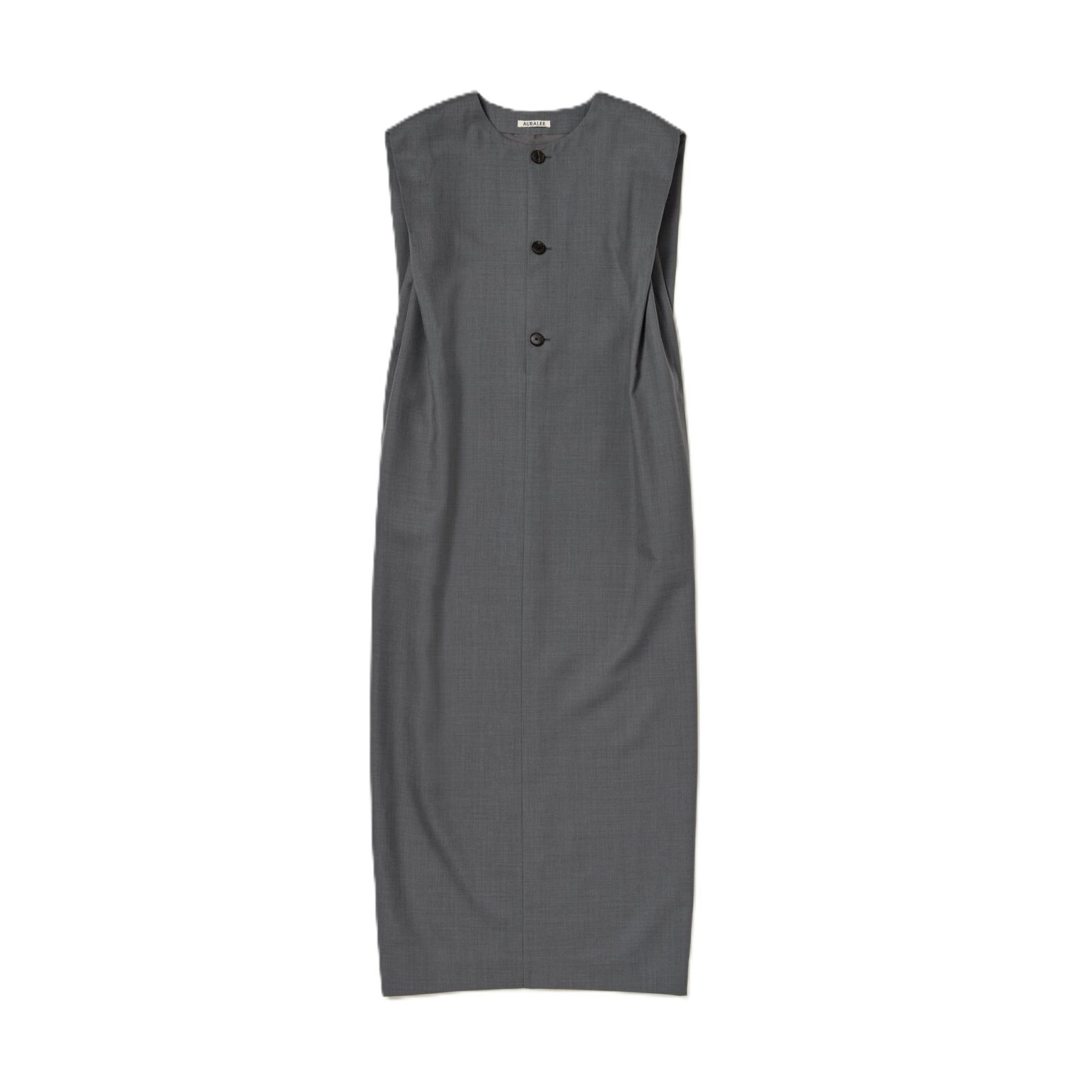 AURALEE(オーラリー)オーラリー STRUCTURED WOOL DOUBLE CLOTH SLEEVELESS DRESS A25AD01HP