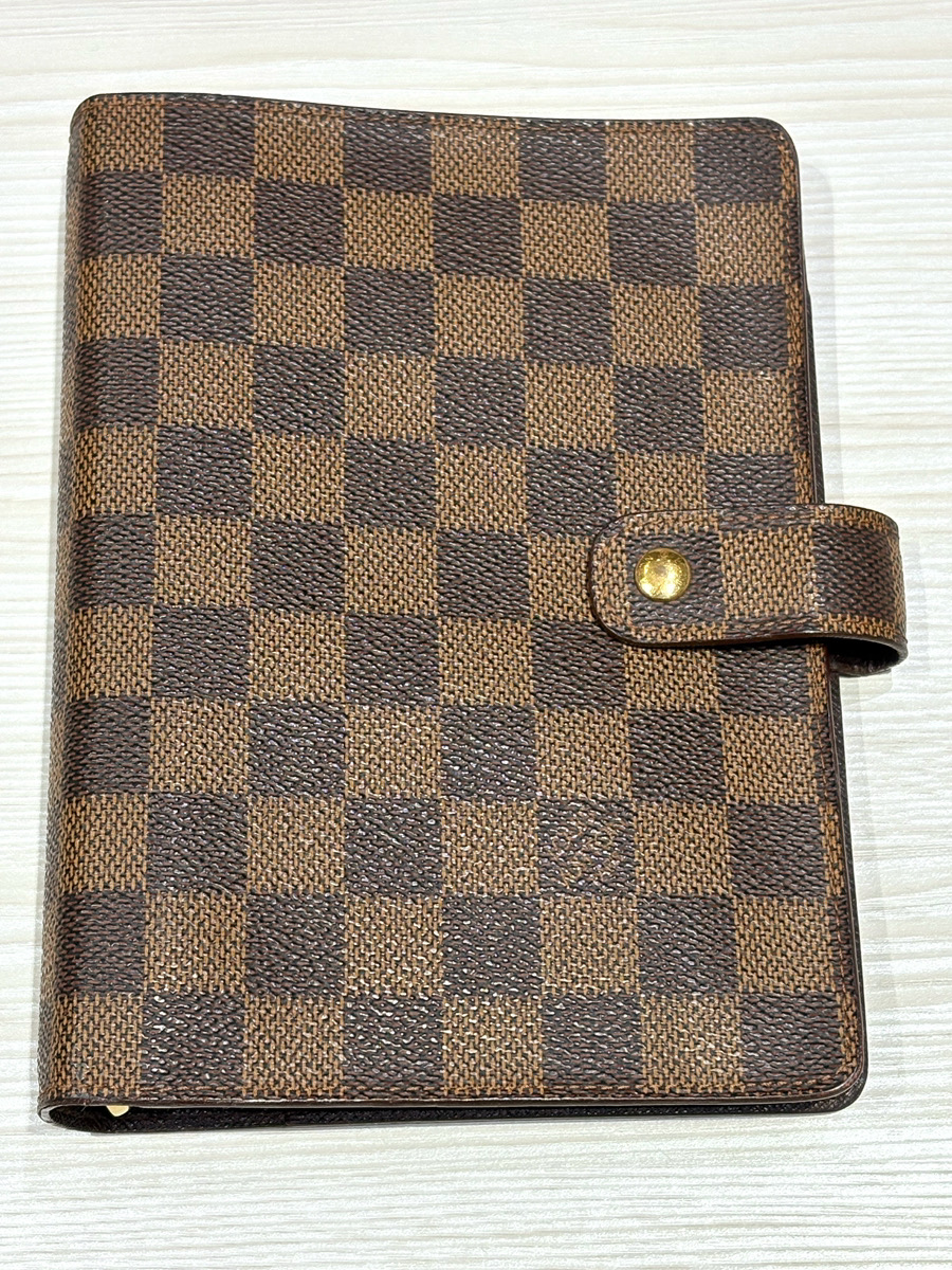 ルイヴィトン ダミエ アジェンタ MM 手帳カバー SP0948買取実績 | 札幌市厚別区