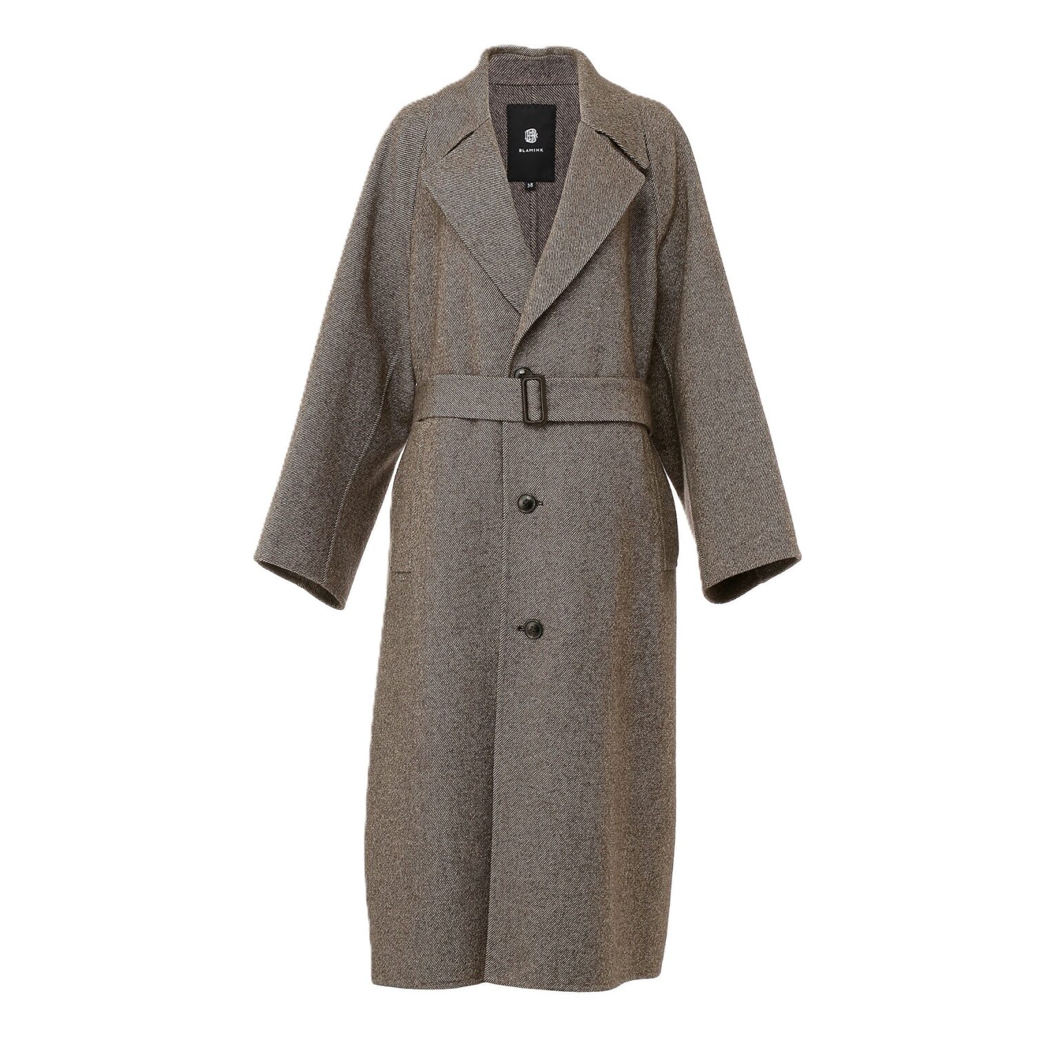 ブラミンクダブルフェイスベルテッドコート 7925-2-000000