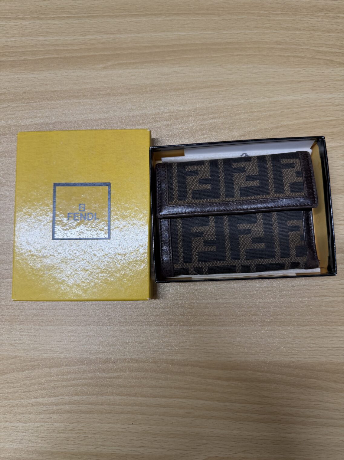 FENDI ミニ財布 ズッカ柄買取実績 | 青森県八戸市