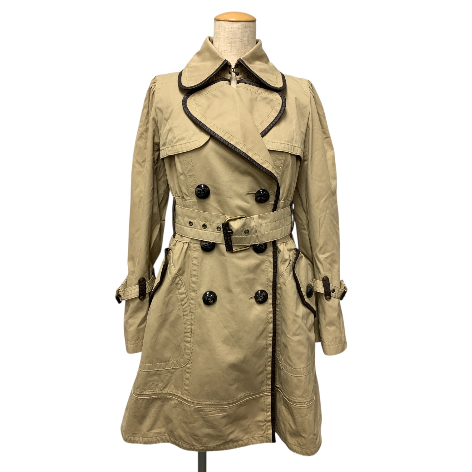 バーバリーブルーレーベル FRF10-629-40 トレンチコート買取実績 | さいたま市北区