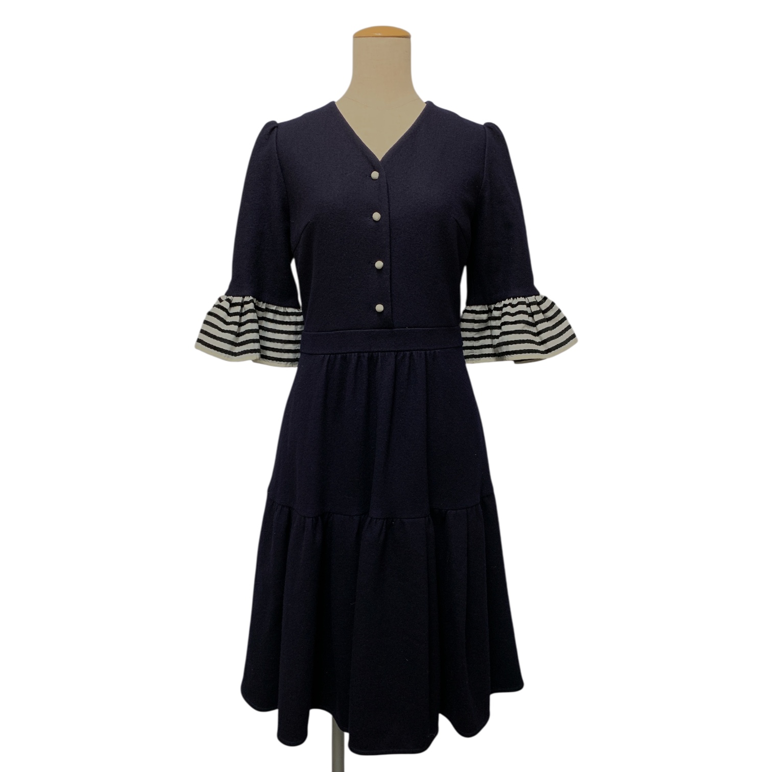 ボーダーズアットバルコニー WOOL JERSEY DRESS BD1821-2K-09 ワンピース買取実績 | 兵庫県芦屋市