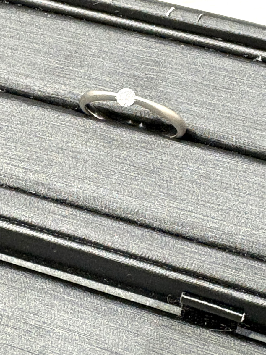 Pt900 ダイヤモンド0.1ct リング買取実績 | 札幌市豊平区