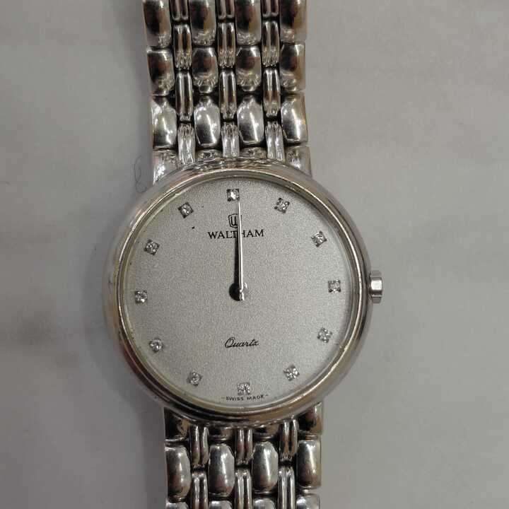 ウォルサム 93180.52 時計 K18WG 無垢 12PD クオーツ買取実績 | 大阪府柏原市