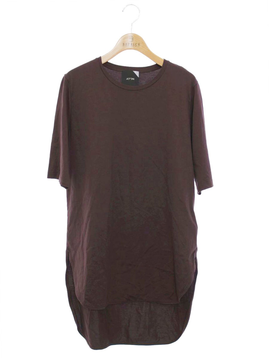 エイトン 6952490 カットソー 02 ブラウン SUVINラウンドヘムTシャツ買取実績 | 東京都渋谷区