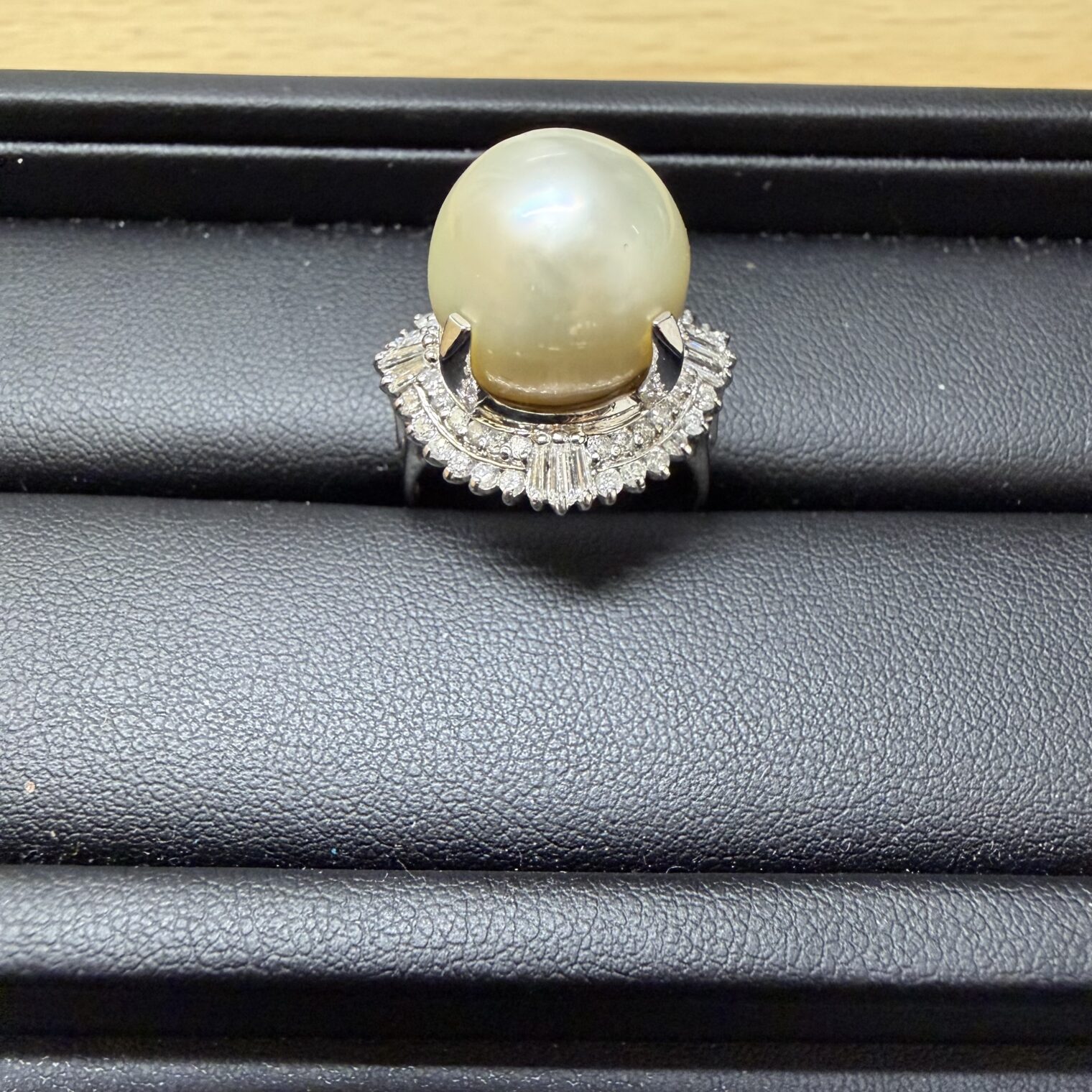 パール付きPt900 リング買取実績 | 青森県八戸市