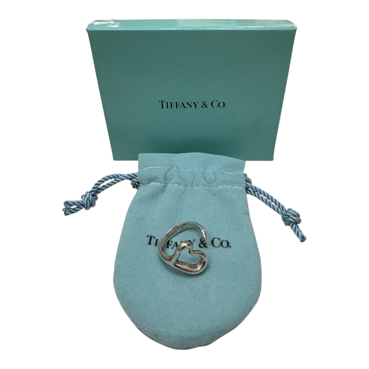 ティファニー オープンハート リング SV925買取実績 | 神戸市灘区