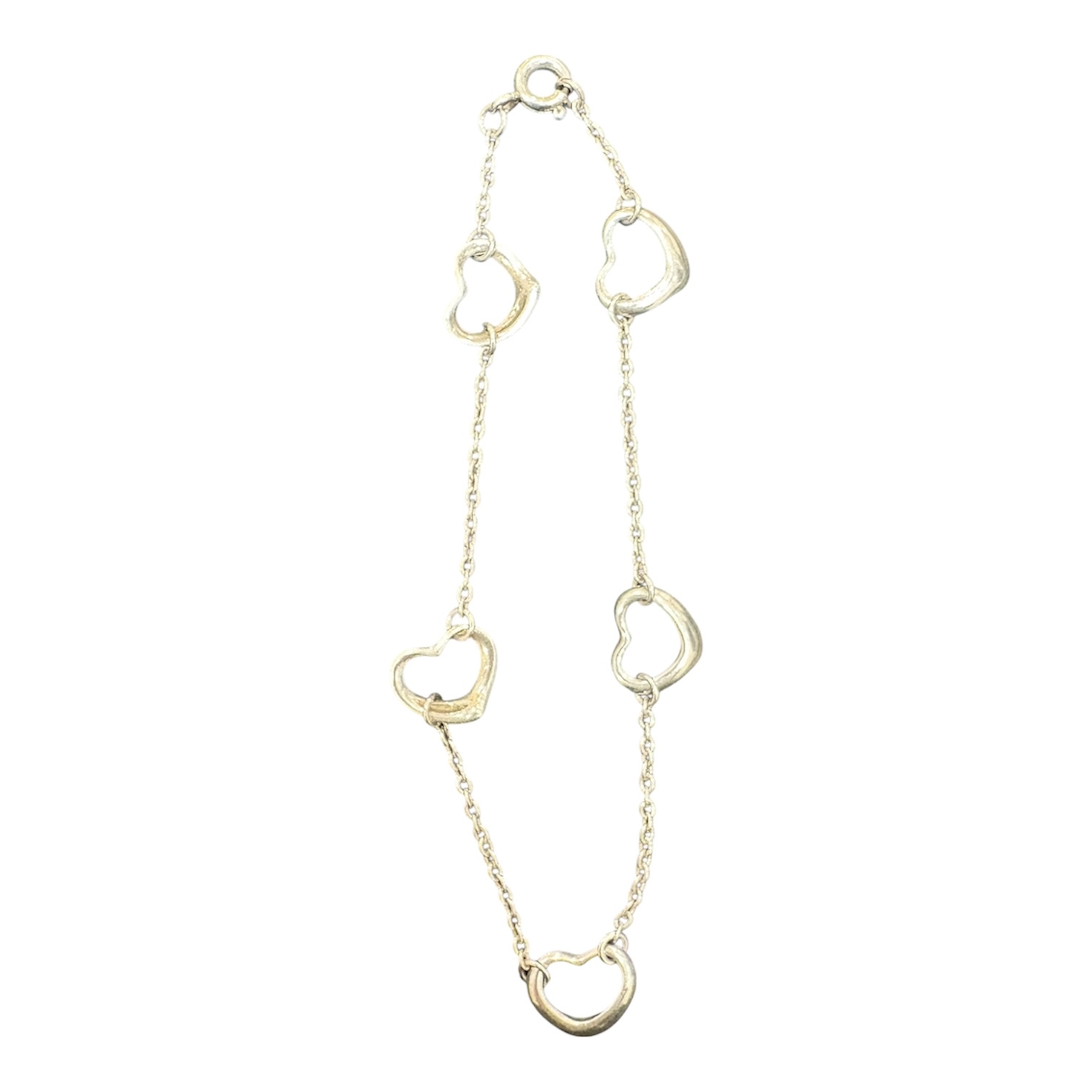 ティファニー オープンハート（5P） ブレスレット SV925買取実績 | 兵庫県神戸市