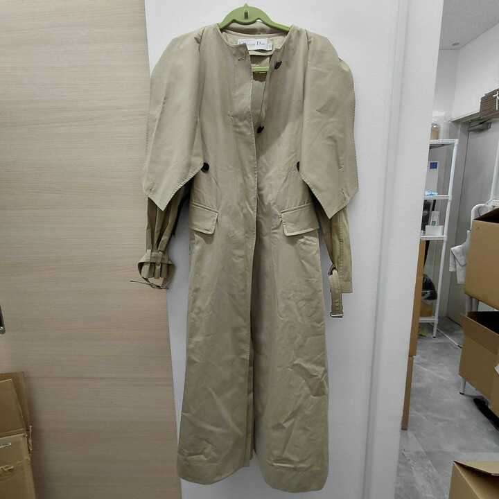 クリスチャンディオール 357M38A3332 トレンチコート ベージュ 23AW買取実績 | 東京都文京区