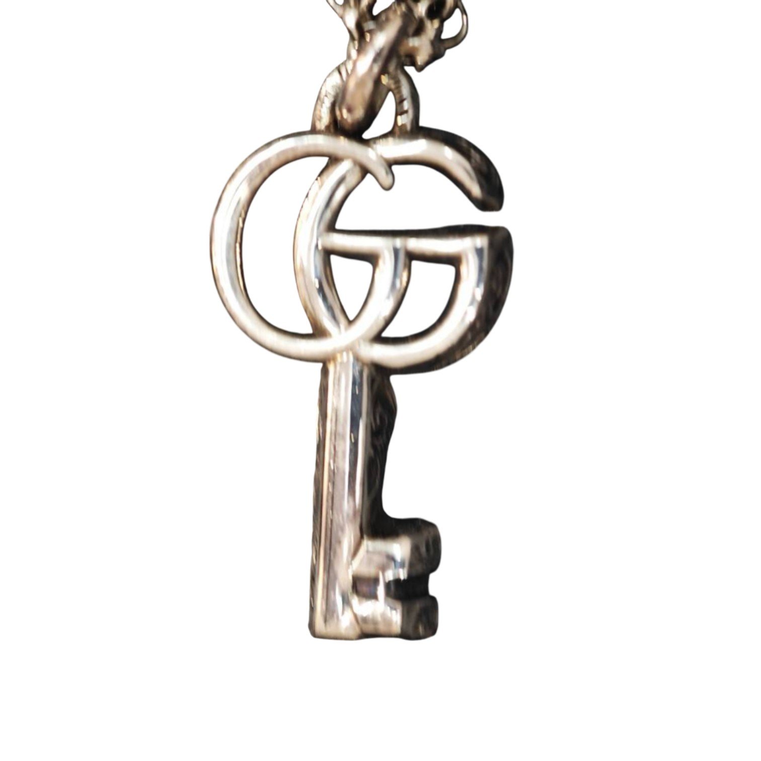 GUCCI グッチ シルバー アラベスク ダブルG キー ネックレス 925刻印買取実績 | 神戸市長田区