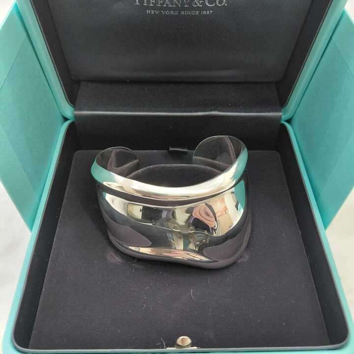 ティファニー エルサ ペレッティ ボーン カフ バングル シルバー SV925