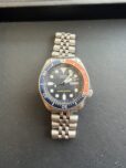 セイコーネイビーボーイ SKX009J2 AT 青文字盤の参考買取価格
