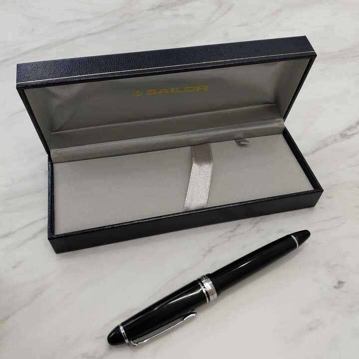 セーラー プロフィット 万年筆 ブラック 14K ナガサワオリジナル買取