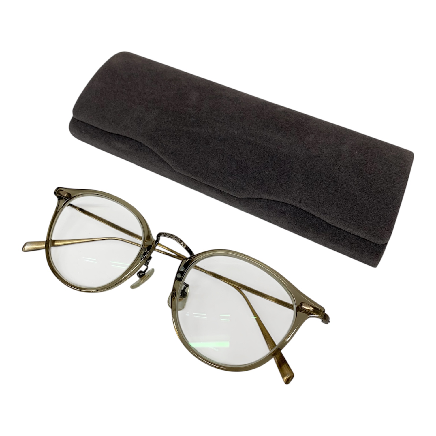 金子眼鏡 designed by UNITED ARROWS Logan メガネ ボストンシェイプ買取実績 | 大阪府守口市