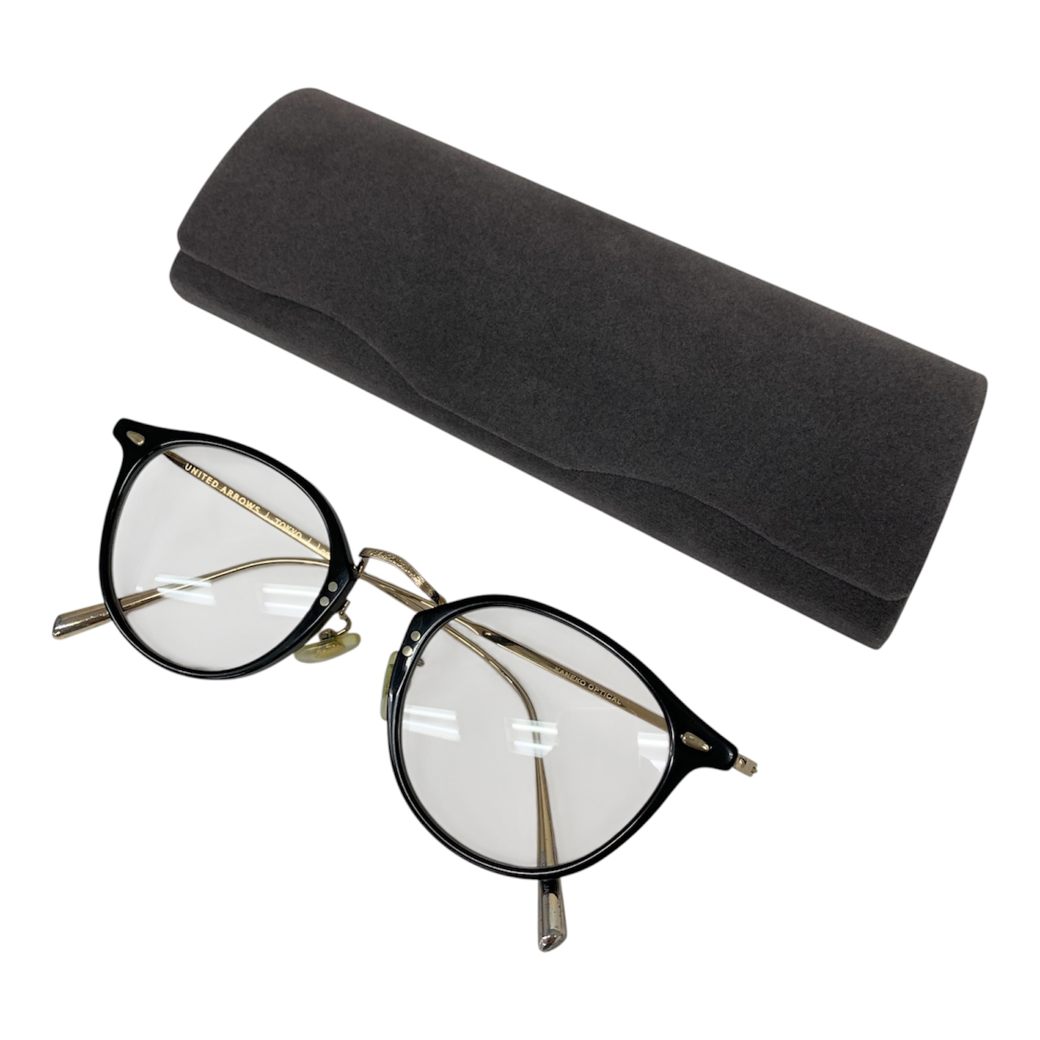 金子眼鏡 designed by UNITED ARROWS Logan メガネ ボストンシェイプ買取実績 | 大阪府守口市