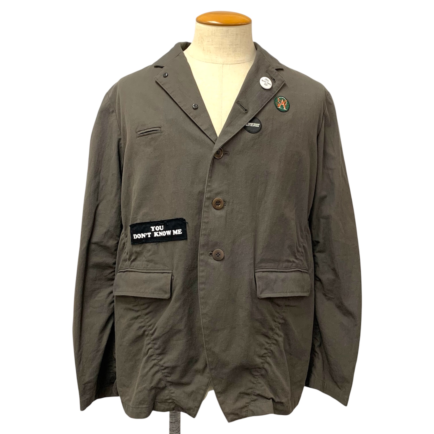 アンダーカバー Co強撚ツイルバッジ刺繍パッカリングJKT UP2E4102-1 ジャケット買取実績 | 大阪府守口市