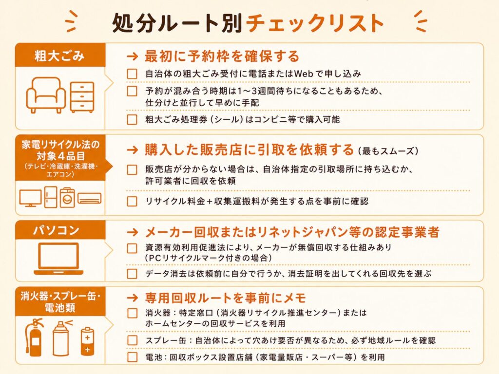 遺品整理の分別が終わらない時の手順
