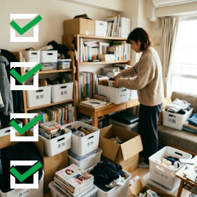 遺品整理チェックリスト完全版