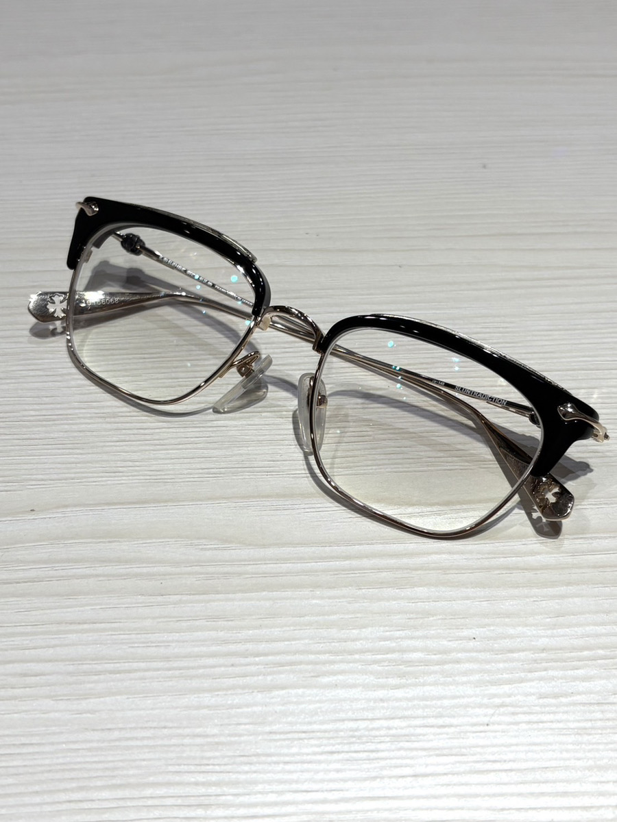 クロムハーツ SLUNTRAICTION 度入りメガネ買取実績 | 札幌市清田区