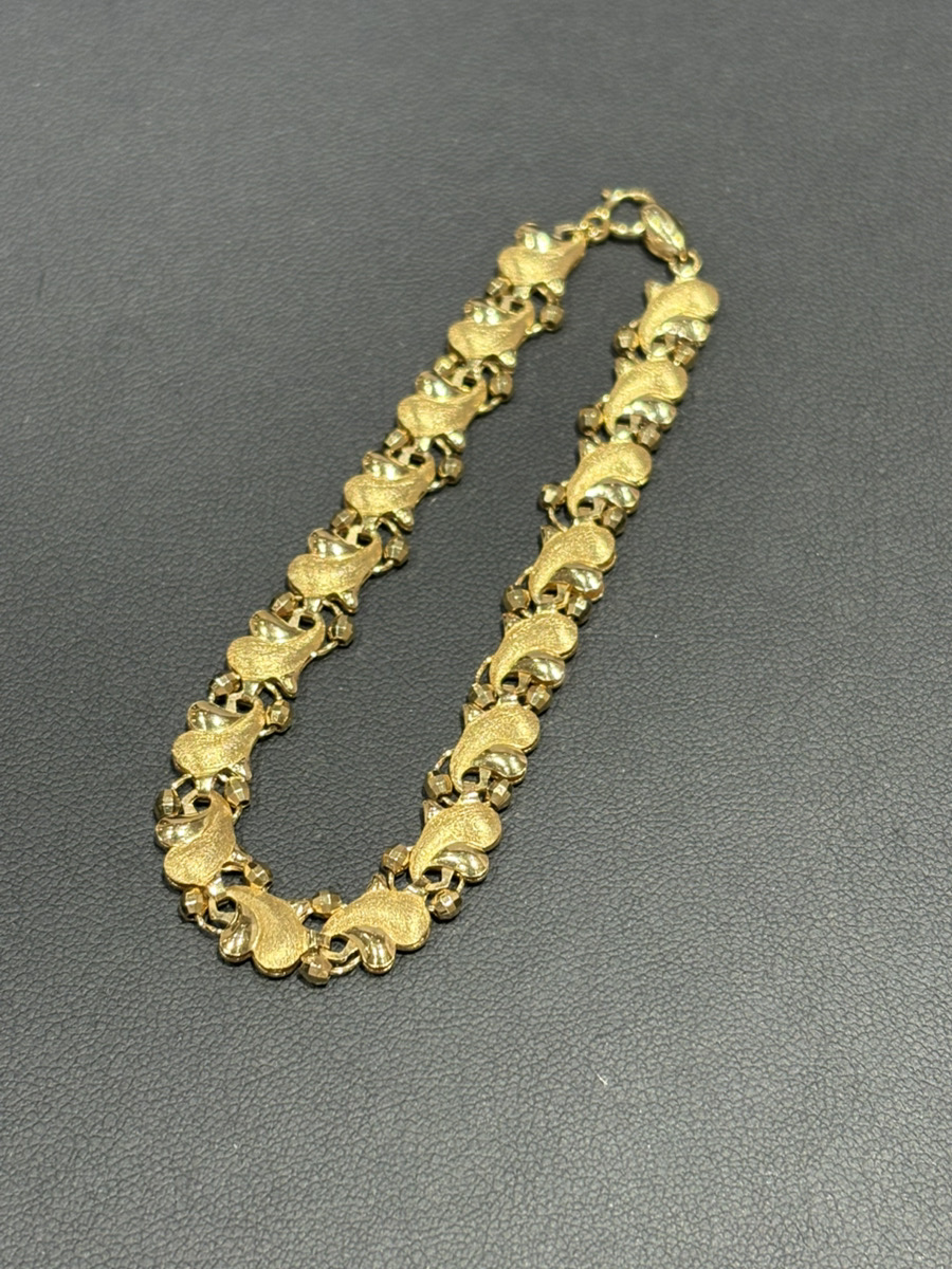 ノンブランド K18（18金）デザインブレスレット買取実績 | 札幌市厚別区