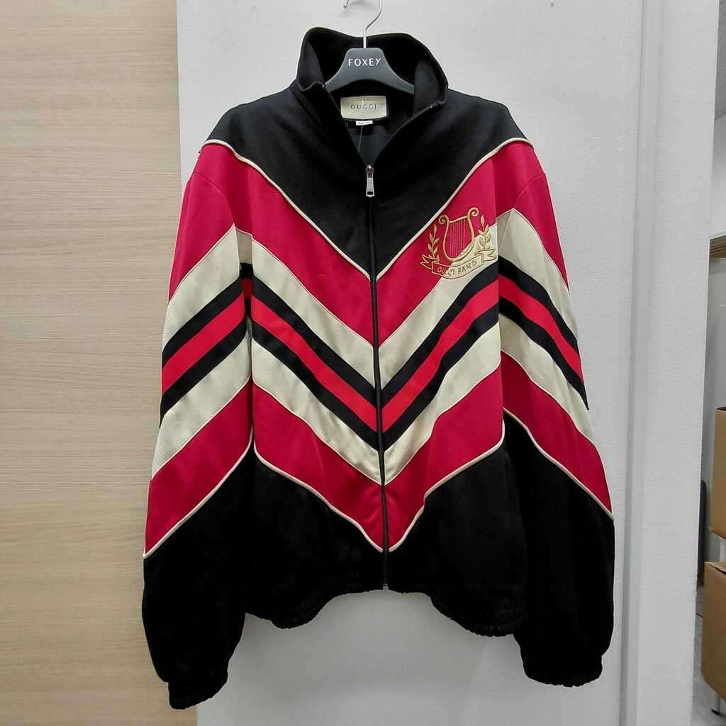 グッチ Chevron Track Jacket トラックジャケット 575762 ブラック買取実績 | 東京都中央区