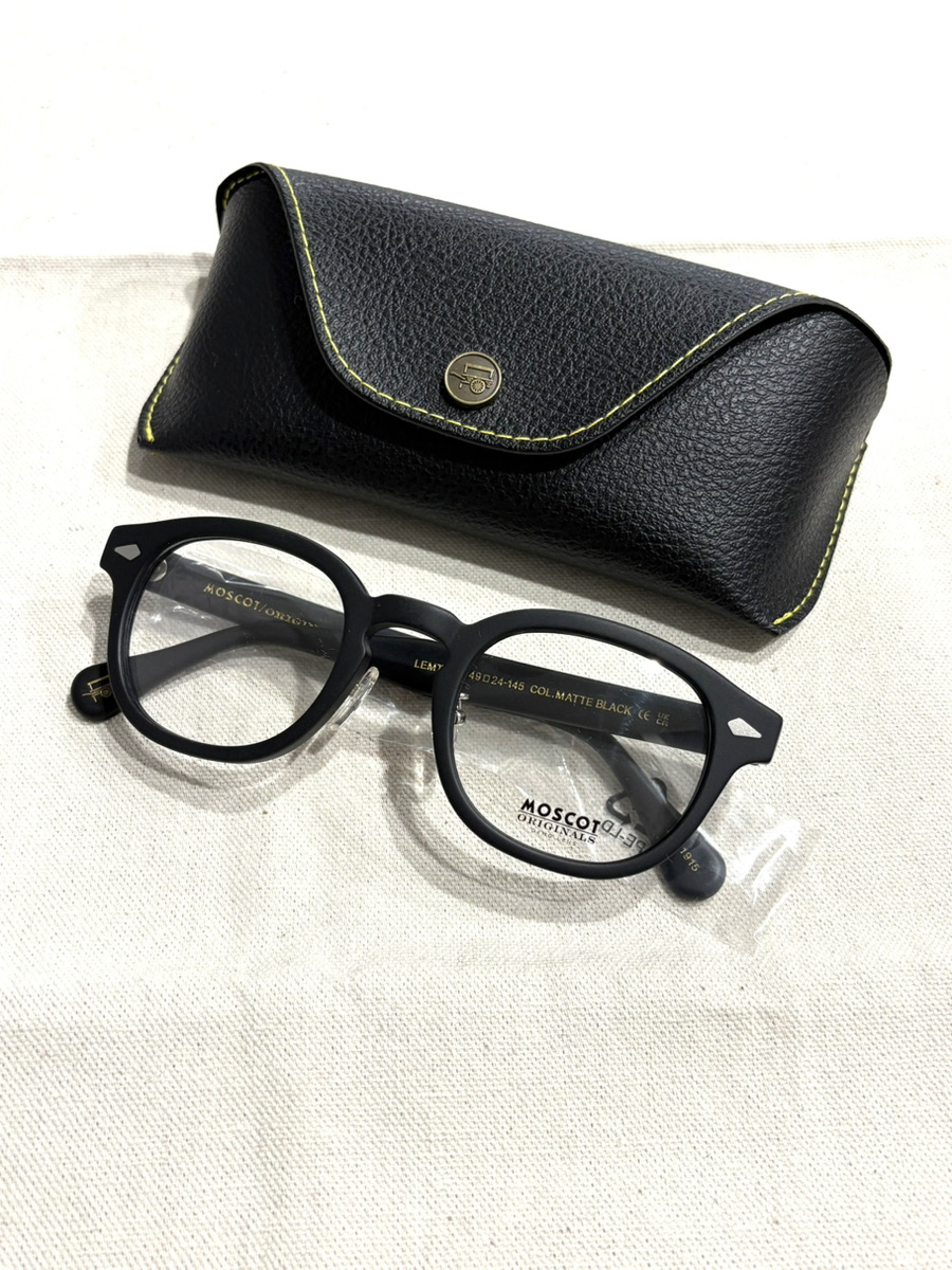 MOSCOT モスコット LEMTOSH マットブラック メガネ買取実績 | 北海道恵庭市