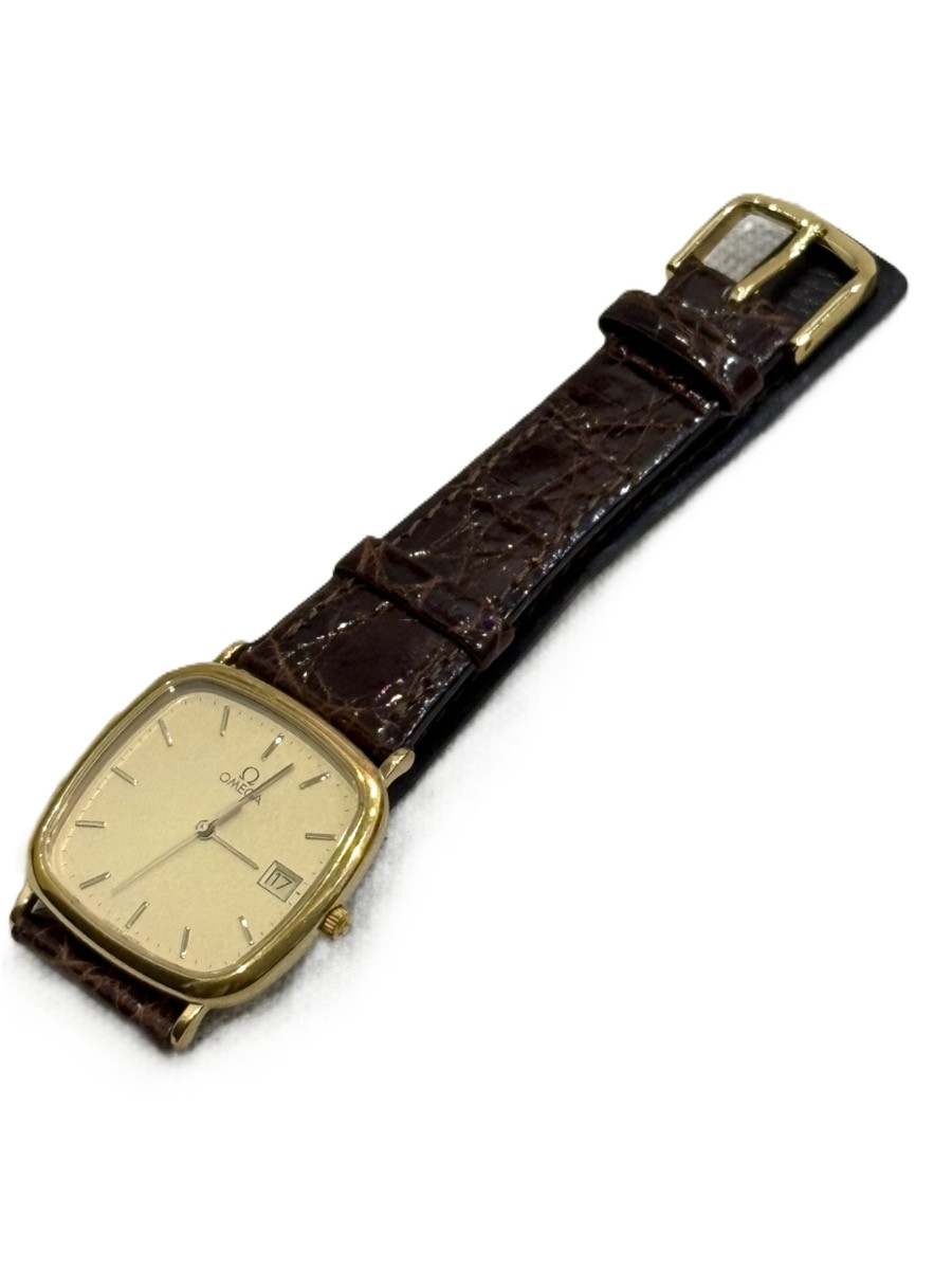 OMEGA（オメガ）デ・ヴィル スクエア型 ゴールドカラー 腕時計買取実績 | 札幌市厚別区