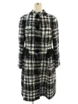 エムズグレイシーコート Black x White Check Coat 819519 2018年ホワイトの参考買取価格