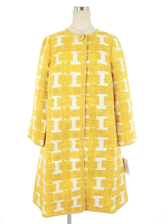 エムズグレイシー コート Jacquard Coat 019112 2020年 ホワイト買取参考価格 | さいたま市大宮区