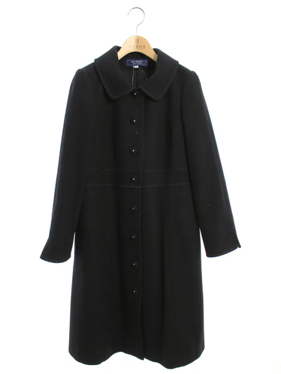 エムズグレイシー コート Lady Like Coat 819518 2018年ブラック買取参考価格 | 大阪府大阪狭山市