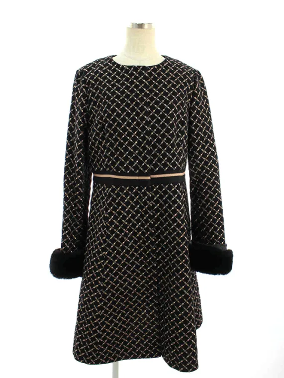 トッカ RIBBON CHECKERBOARD コート 2018年 ブラック買取参考価格 | 岡山市北区