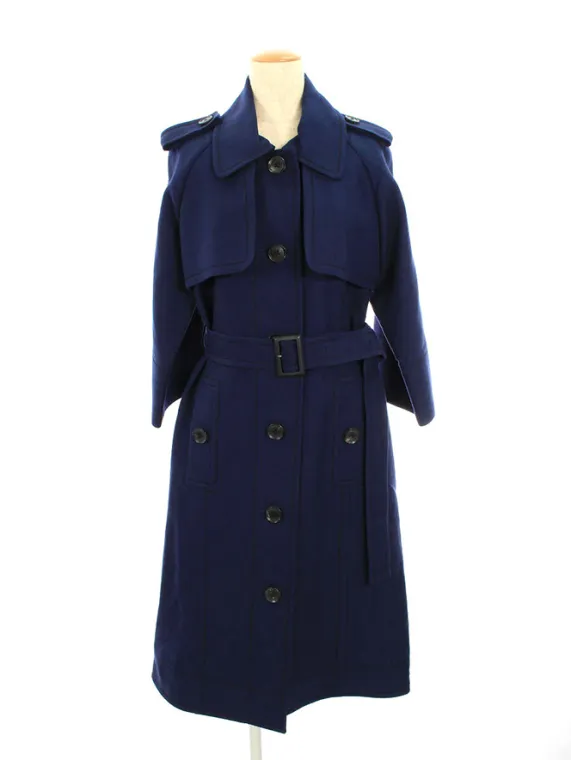 フォクシーニューヨーク コート Doubleface Cotton Twill Trench 35629 2016年 ネイビー買取参考価格 | 神奈川県藤沢市
