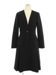 フォクシーニューヨーク collectionコート 36077 Front Pleated Fitted Jacket 2018年 ブラックの参考買取価格